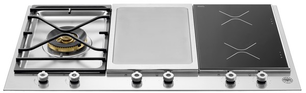 картинка Газо-электрическая варочная панель Bertazzoni PM36 1 IG X от интернет-магазина exklusiv-bt